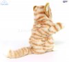 Soft Toy Hand Puppet Ginger Cat by Hansa (25cm)H 7182