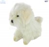 Soft Toy Dog Maltese by Hansa (15cm) 8416