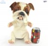 Soft Toy English Bulldog Puppet by Hansa (28 cm) 8448