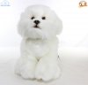 Soft Toy Bichon Frise Dog by Faithful Friends (23cm)H FBF03