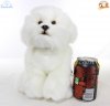 Soft Toy Bichon Frise Dog by Faithful Friends (23cm)H FBF03