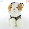 Soft Toy Calico Cat Bag by Faithful Friends (28cm)L HS021