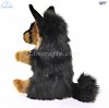 Soft Toy German Shepherd Dog Puppet by Hansa (33cm) 8447