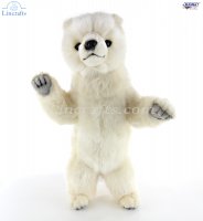 Soft Toy Polar Bear by Hansa (33cm) 8066