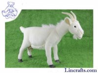 Soft Toy Goat White by Hansa (34cm) 4151