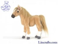 Soft Toy Horse, Palomino Foal by Hansa (28cm) 5474
