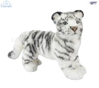 Soft Toy White Tiger by Hansa (36cm) 6987