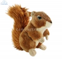 Soft Toy Red Squirrel by Living Nature (18cm) AN49