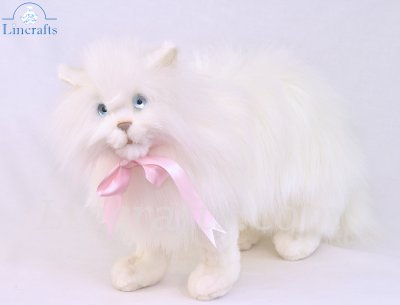 Soft Toy White Cat by Hansa (23cm) 4222