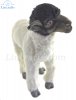 Soft Toy Black Faced Suffolk Sheep Standing by Hansa (33cm) 7822