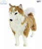 Soft Toy Dog, Husky by Hansa (43cm) 6494