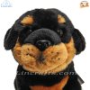Plush Soft Toy Rottweiler Dog by Faithful Friends (23cm)H FROT03