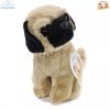 Plush Soft Toy Pug Dog by Faithful Friends (15cm)H