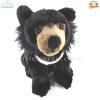 Plush Soft Toy Asiatic Black Bear by Faithful Friends (25cm)H ABB03
