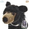 Plush Soft Toy Asiatic Black Bear by Faithful Friends (25cm)H ABB03