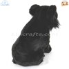 Plush Soft Toy Asiatic Black Bear by Faithful Friends (25cm)H ABB03