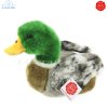 Plush Soft Toy Mallard Male Duck by Teddy Hermann (24 cm) 93131