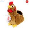 Plush Soft Toy Hen Brown by Teddy Hermann (16 cm) 94145