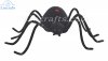 Soft Toy Black Widow Spider by Hansa (23cm.L) 7195