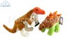 Pair of Dinosaurs by Dowman Soft Touch. (28cm ) RBL504 & RBL506