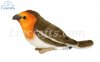 Soft Toy Bird, Robin by Hansa (11cm) 4551