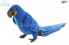 Soft Toy Bird, Hyacinth Macaw by Hansa (56cm.L) 7371