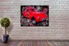 Drag Racing Car Print | Poster 40's Willys Coupe, Nutter Magnet - various sizes