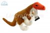 Pair of Dinosaurs by Dowman Soft Touch. (28cm ) RBL504 & RBL506