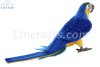 Soft Toy Macaw Bird (Blue/Yellow) by Hansa (40cm) 7999