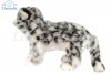 Soft Toy Snow Leopard Wildcat Stand by Hansa (34cm) 6954