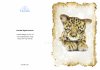 Greeting Card featuring Hansa Soft Toy Leopard. Created by LDA. C19