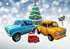 Nostalgia Custom Car, This & That Mini, Christmas Card by LDA. XM16