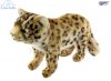 Soft Toy Amur Leopard Cub Wildcat by Hansa (24cm.L) 7943