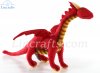 Soft Toy Red Dragon by Hansa (32cm) 6064