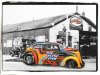Flyin' Fyfer 50's Garage. Outlaw Anglia Drag Racing Birthday Card by LDA. C39