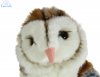 Soft Toy Bird. Barn Owl by Living Nature (28cm) AN358