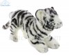 Soft Toy Tiger Wildcat White Cub, Prowling by Hansa (41cm.L) 6409
