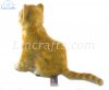 Soft Toy Cat, Ginger Kitten by Hansa (20cm) 6492