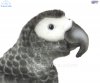 Soft Toy Bird African Grey Parrot by Hansa (33cm)