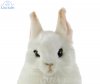 Soft Toy Pygmy Rabbit White by Hansa (18cm.L) 8127