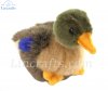 Soft Toy Water Bird, Mallard Duck by Hansa (11cm) 3570