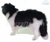 Soft Toy Black & White Cat by Hansa (46cm) 6485