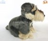 Soft Toy Dog, Schnauzer by Faithful Friends (23cm)H FSCH03