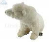 Soft Toy Polar Bear by Hansa (32cm) 3935