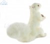 Soft Toy White Squirrel with Nut by Hansa (19cm.H) 7742