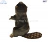 Soft Toy Beaver by Hansa (29cm) 3355
