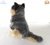 Soft Toy Grey Wolf by Faithful Friends (30cm)H F90655R