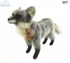 Soft Toy Grey Fox Standing by Hansa (36cm.L) 7864