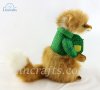 Soft Toy Dressed Boy Fox Cub by Hansa (20cm) 7820