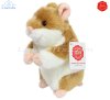 Plush Soft Toy Hamster by Teddy Hermann (16 cm) 92658